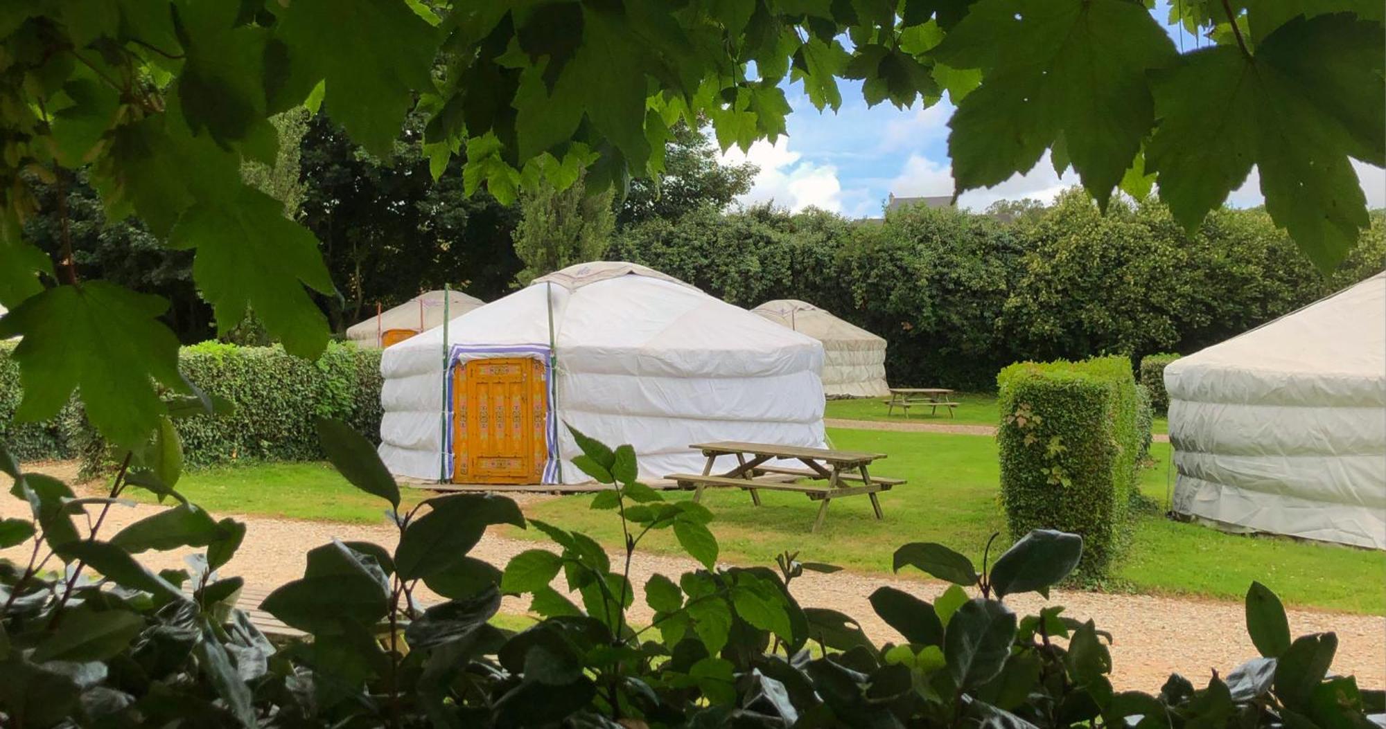 Camping Kerlaudy Mer Et Yourtes Plouénan Zewnętrze zdjęcie