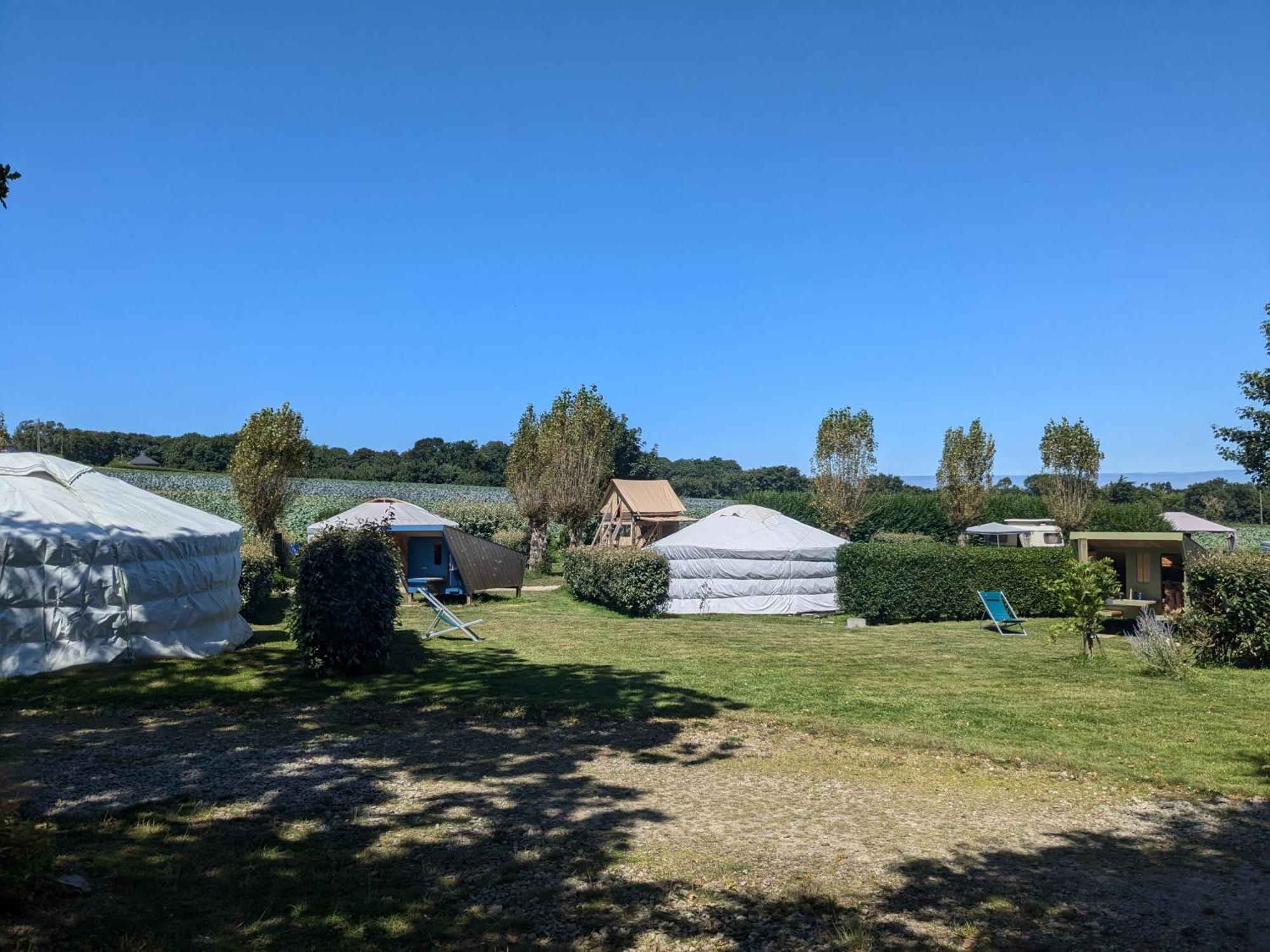 Camping Kerlaudy Mer Et Yourtes Plouénan Zewnętrze zdjęcie
